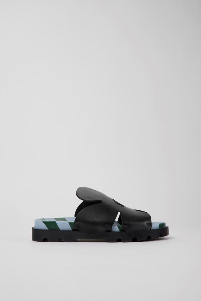 Camper Twins Lightweight Leather Flower Sandals #1