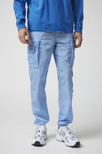 Standard Cloth Technical Nylon Cargo Pant In Sky, Men's At Urban Outfitters