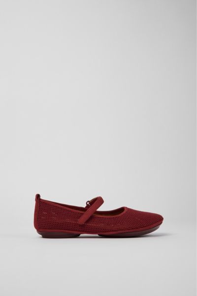 Camper Women Right Nina Ballerina Flats In Maroon