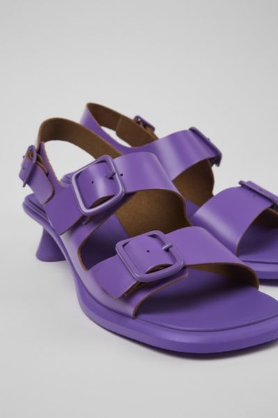Camper Dina 3-strap Buckle Heel In Purple, Women's At Urban Outfitters