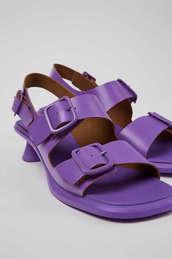 Camper Dina 3-strap Buckle Heel In Purple, Women's At Urban Outfitters