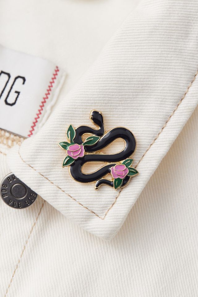 Snake Enamel Pin #1