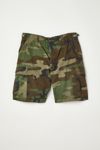 Urban Renewal Remade Cutoff Camo Cargo Short
