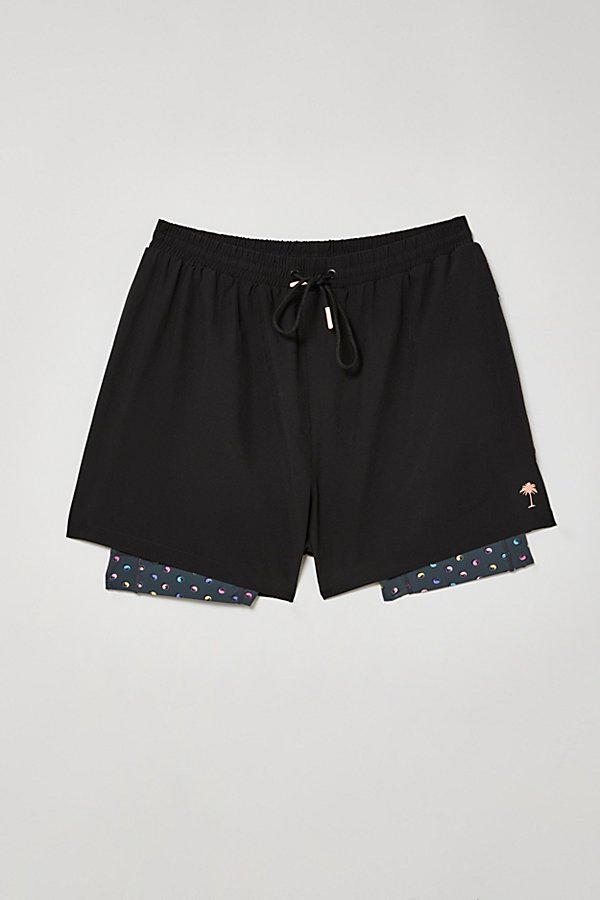 BOARDIES BOARDIES BOARDIES POLKA YIN YANG ACTIVE COMPRESSION SHORT IN BLUE, MEN'S AT URBAN OUTFITTERS