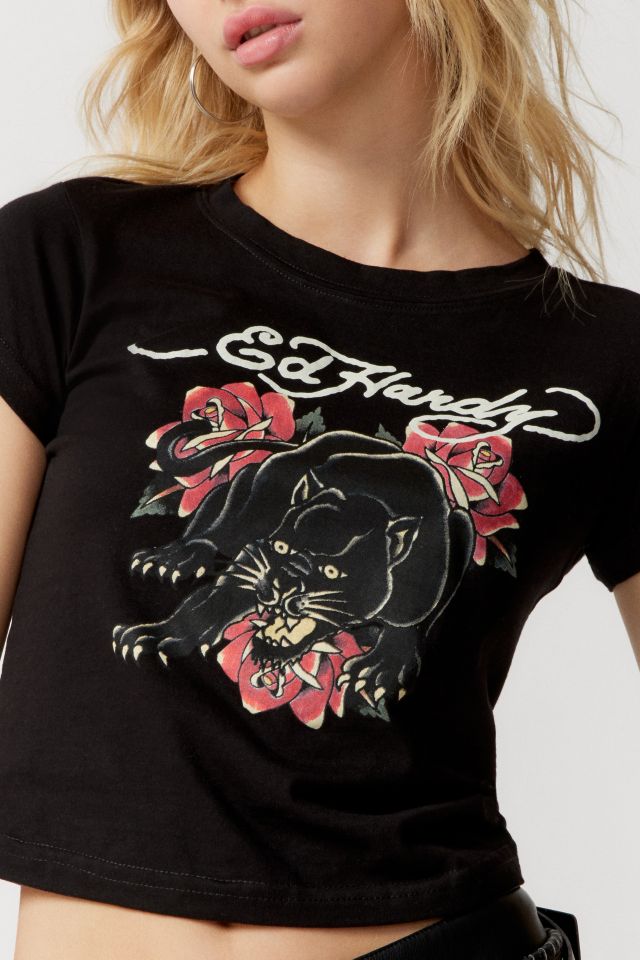 Ed Hardy Rose Panther Tee #2