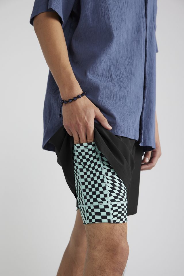 Boardies Warped Check Active Compression Short #4