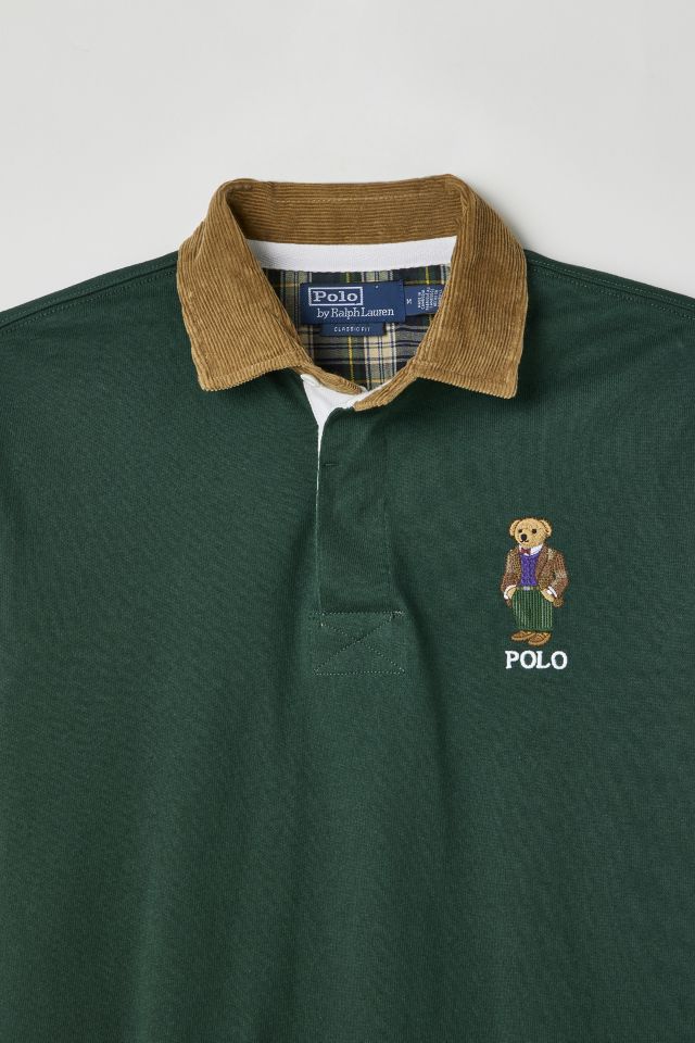 Polo Ralph Lauren Heritage Bear Tee in Grey, Men's at Urban Outfitters