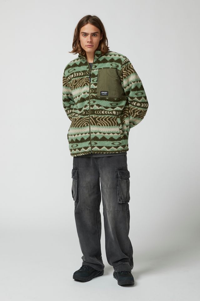 Oakley Mountain Fire Fleece Jacket | Urban Outfitters