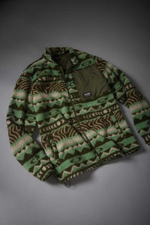Oakley Mountain Fire Fleece Jacket | Urban Outfitters
