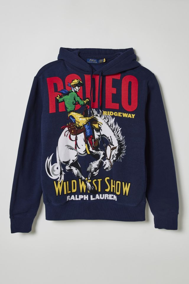 Polo ralph outlet lauren graphic hoodie