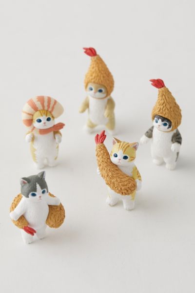 Mofusand Fried Shrimp Cat Blind Box Figure | Urban Outfitters