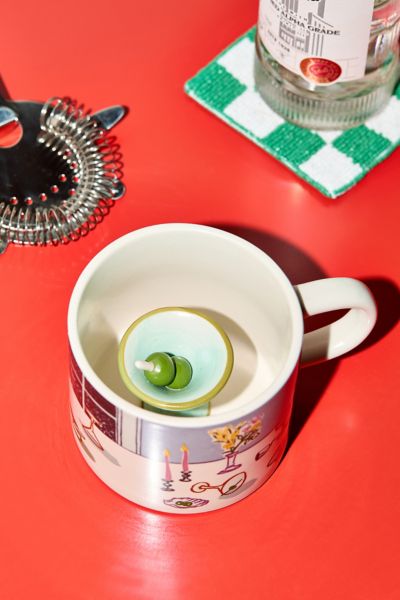 Urban Outfitters Hidden Icon Mug In Martini At
