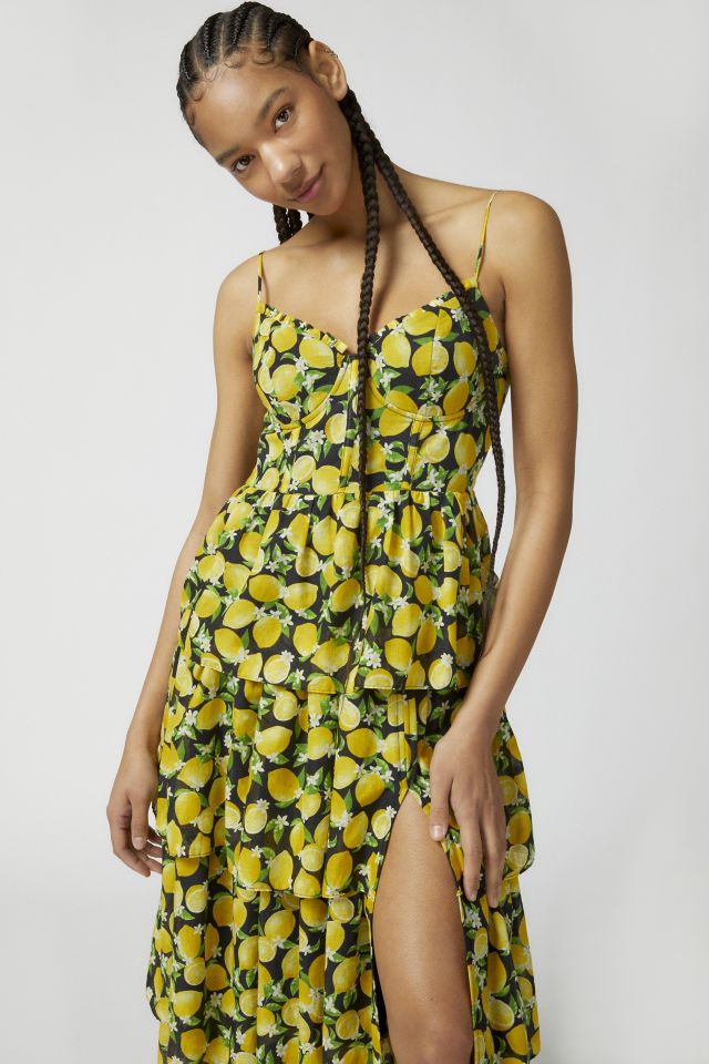 Robe Maxi Betsey Johnson Juliet Citron #1