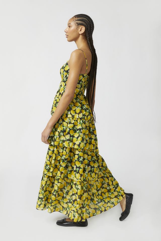Robe Maxi Betsey Johnson Juliet Citron #2