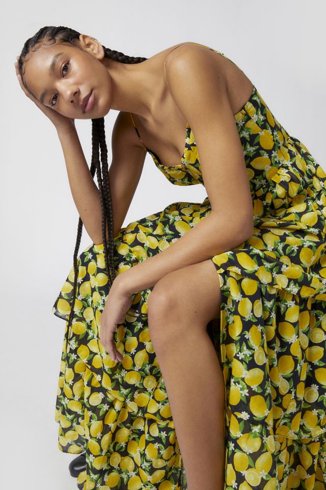Robe Maxi Betsey Johnson Juliet Citron #3