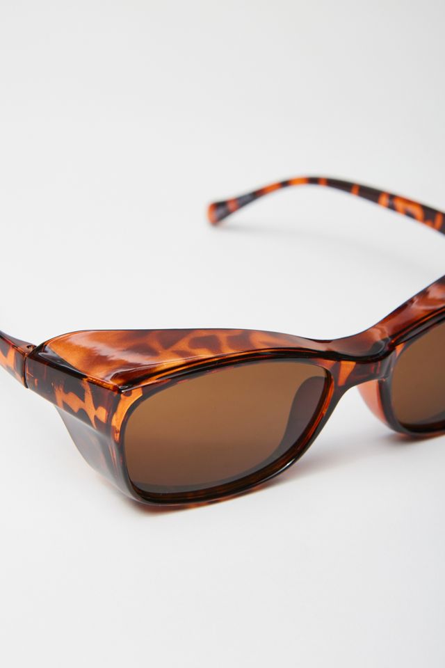 Reeves Rectangle Goggle Style Sunglasses | Urban Outfitters