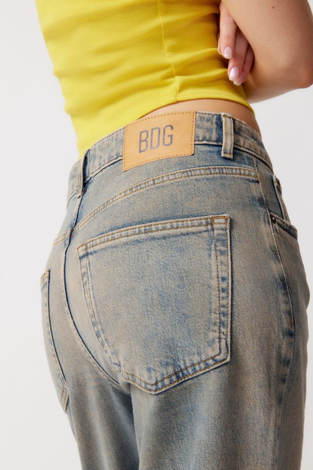 BDG Cropped Straight- Leg Cowboy Jean #4