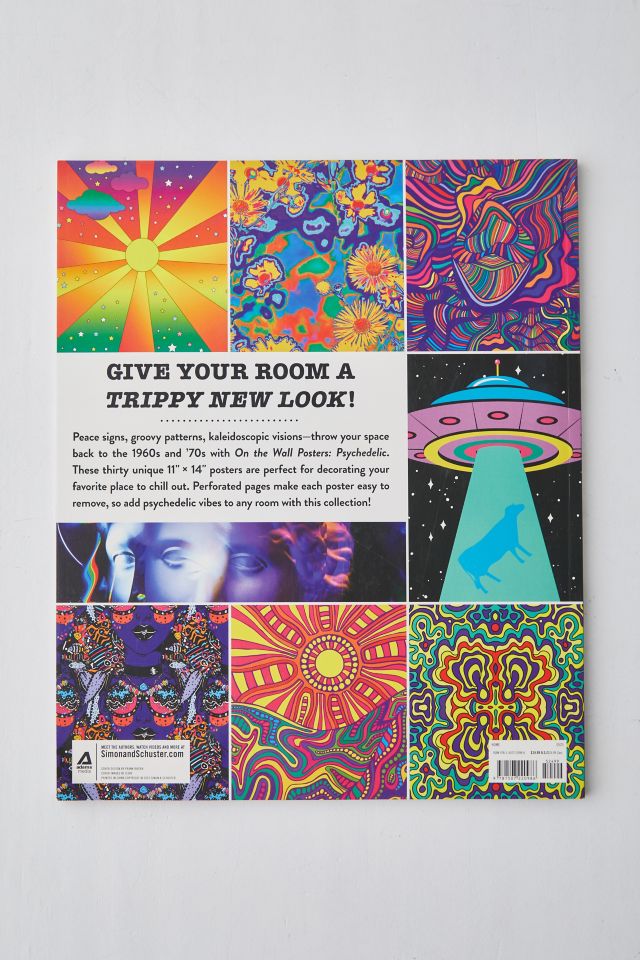 On The Wall Posters: Psychedelic: 30 Trippy Wall Posters To Tear Out And Hang Up By Adams Media #5
