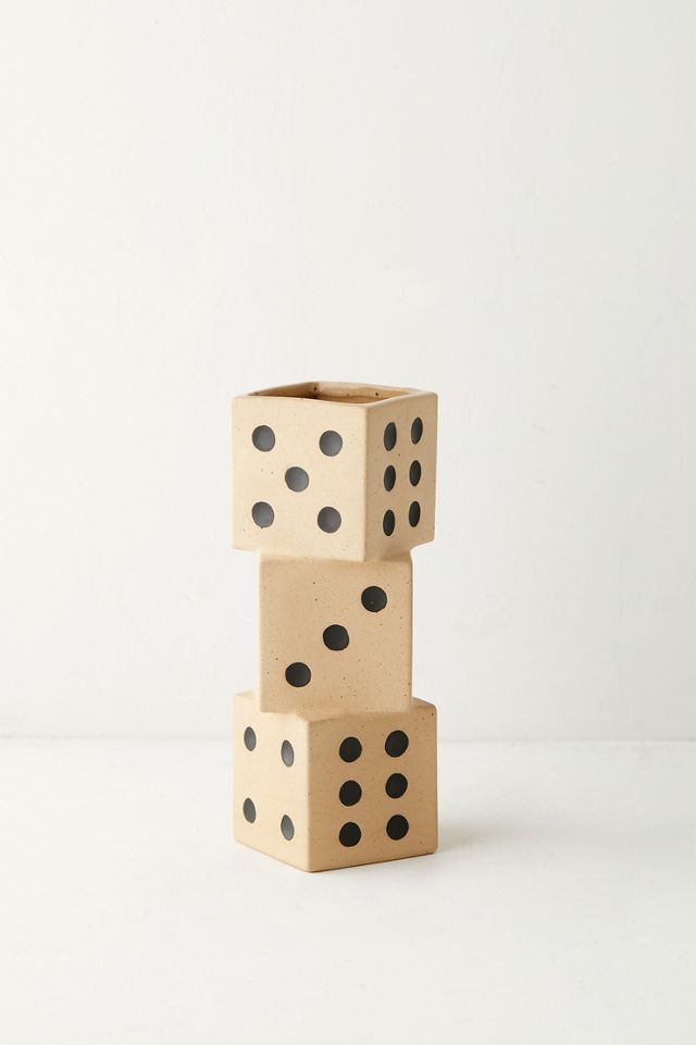 Stacked Dice Vase | Urban Outfitters
