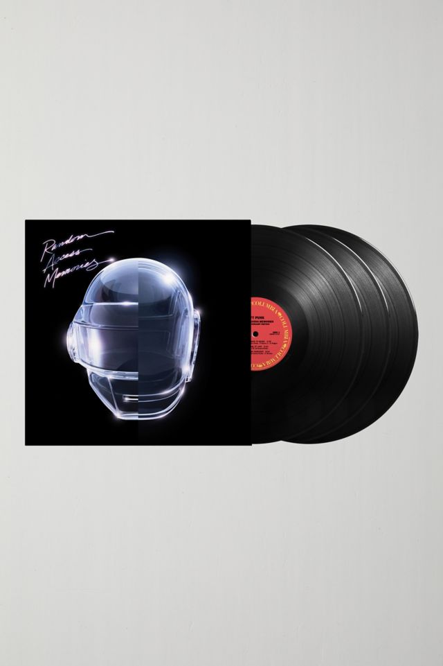 Daft Punk Signed Vinyl Record Display