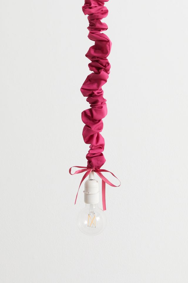 Fabric Scrunchie Cable Cover #1