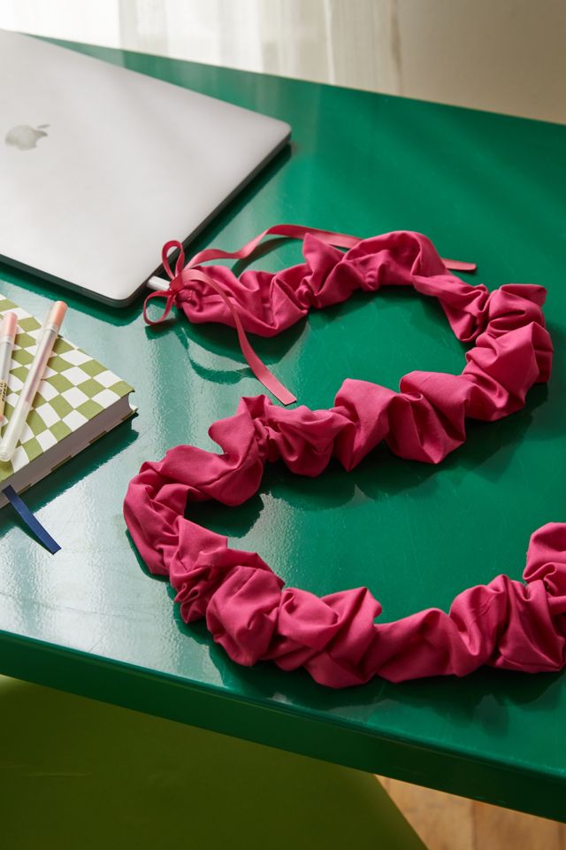 Fabric Scrunchie Cable Cover #5