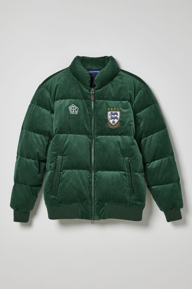 Polo Ralph Lauren Corduroy Puffer Jacket | Urban Outfitters
