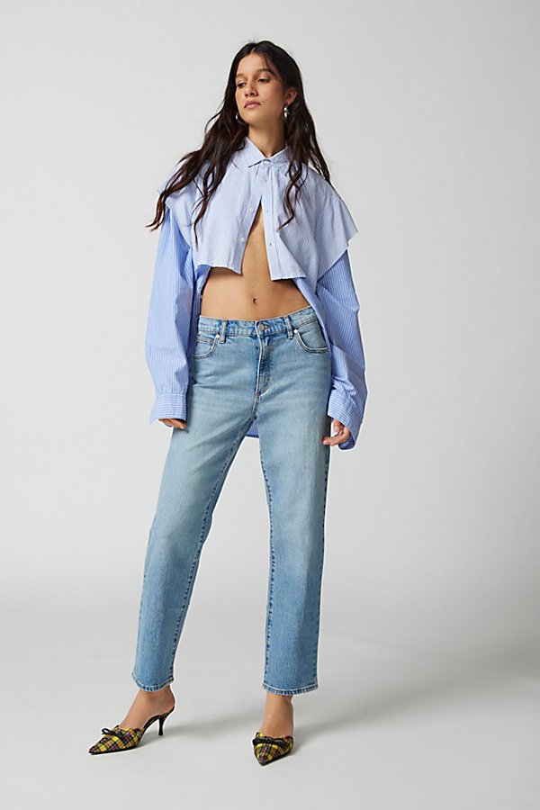 Abrand Jeans A 95 Mid-rise Straight Jean In Tinted Denim, Women's At Urban Outfitters