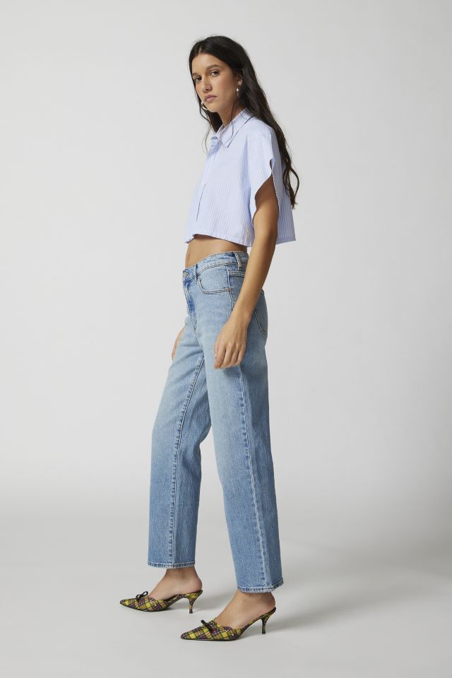 Abrand A 95 Mid-Rise Rigid Straight Jean #3