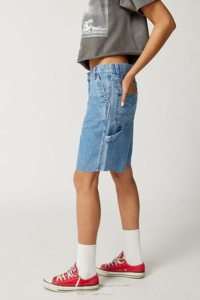 Short de charpentier ample en denim, refaçonné d'Urban Renewal #2