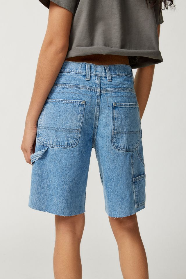 Short de charpentier ample en denim, refaçonné d'Urban Renewal #3