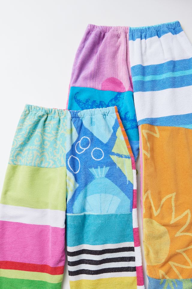 Urban Renewal Remade Pieced Towel Pant | Urban Outfitters