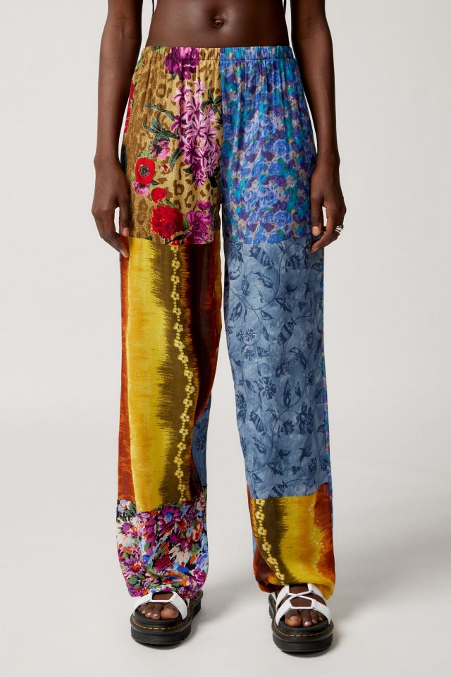 Urban Renewal Remade Pieced Gauze Beach Pant #3