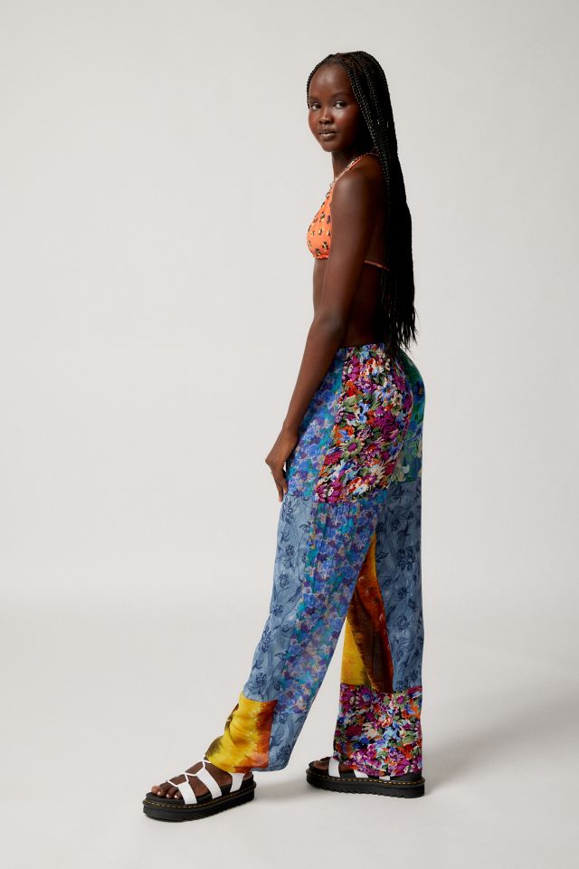 Urban Renewal Remade Pieced Gauze Beach Pant #4