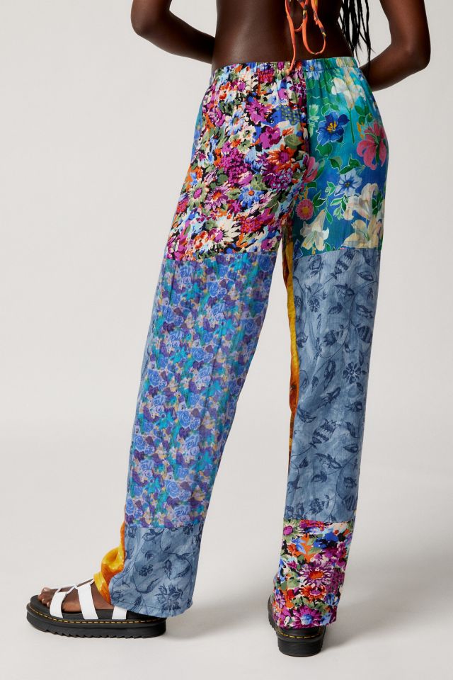 Urban Renewal Remade Pieced Gauze Beach Pant #5