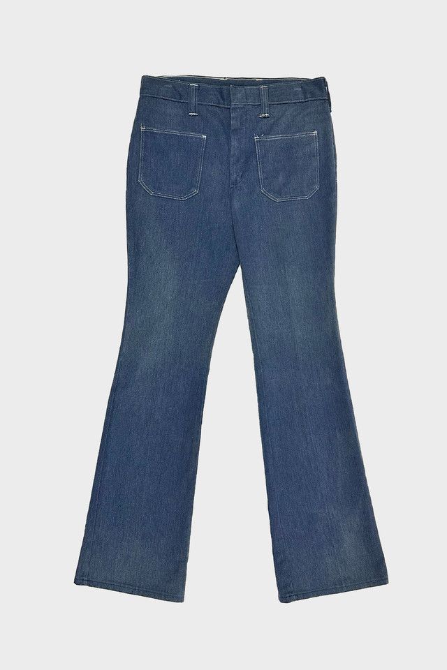 Vintage 1970s Wrangler Flared Leg Denim Pants | Urban Outfitters