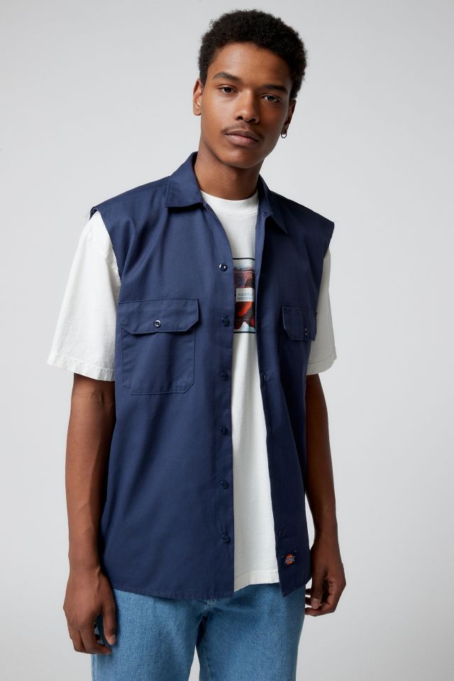 Urban Renewal Remade Dickies Sleeveless Shirt | Urban Outfitters