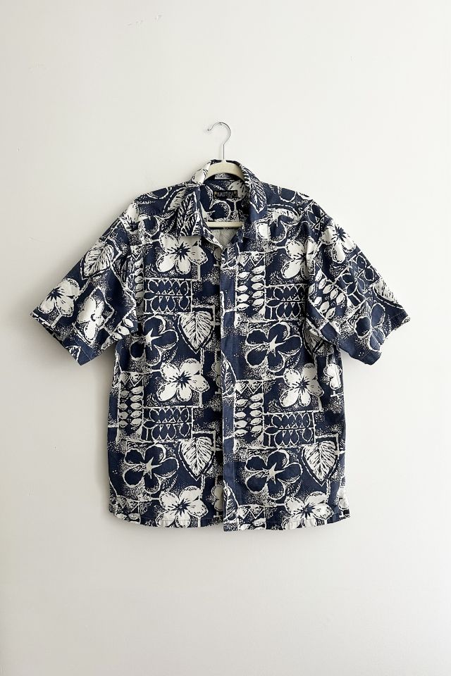 Vintage Y2K Nautica Hawaiian Print Souvenir Shirt | Urban Outfitters