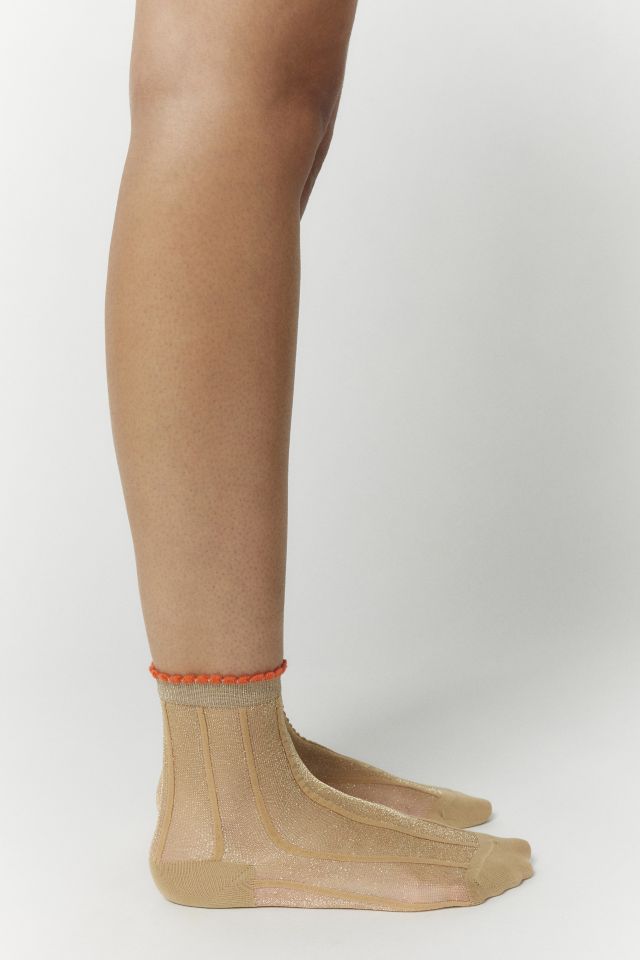 Happy Socks Lily Sheer Ankle Sock #1