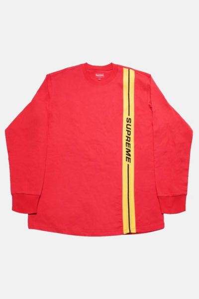 Supreme Vertical Logo Stripe L/S Top