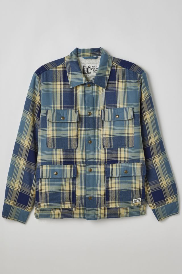 Marmot hot sale plaid jacket