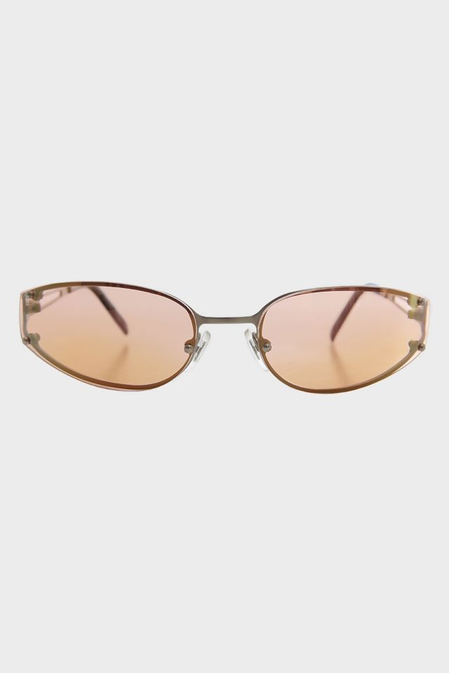 Vintage Rickey Curved Sunglasses #1