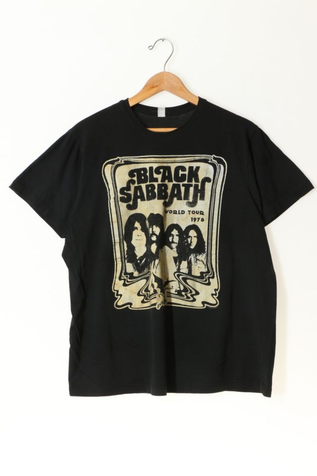 Vintage Black Sabbath 1978 World Tour T-shirt | Urban Outfitters