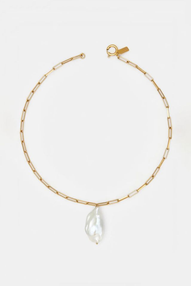 Deux Lions Jewelry Luna Baroque Pearl Necklace #1