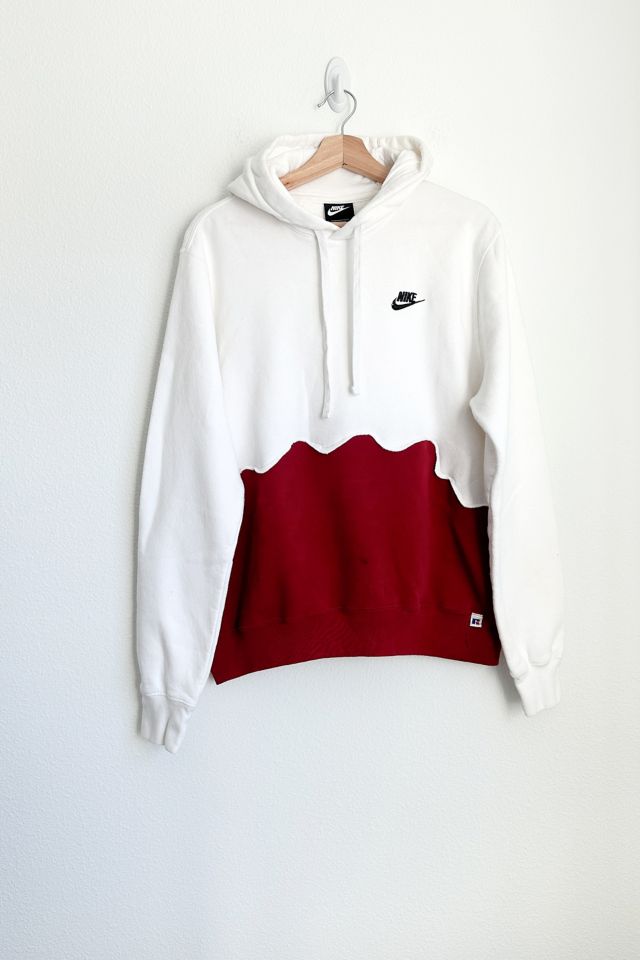 reworked nike hoodie