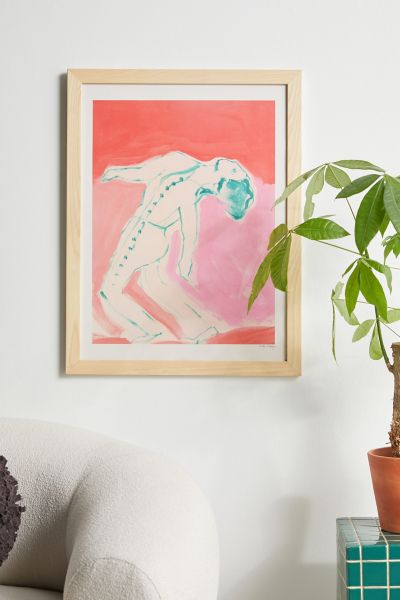Pstr Studio Maria Murphy Don't Want To Go To Work Frameless Art Print At Urban Outfitters