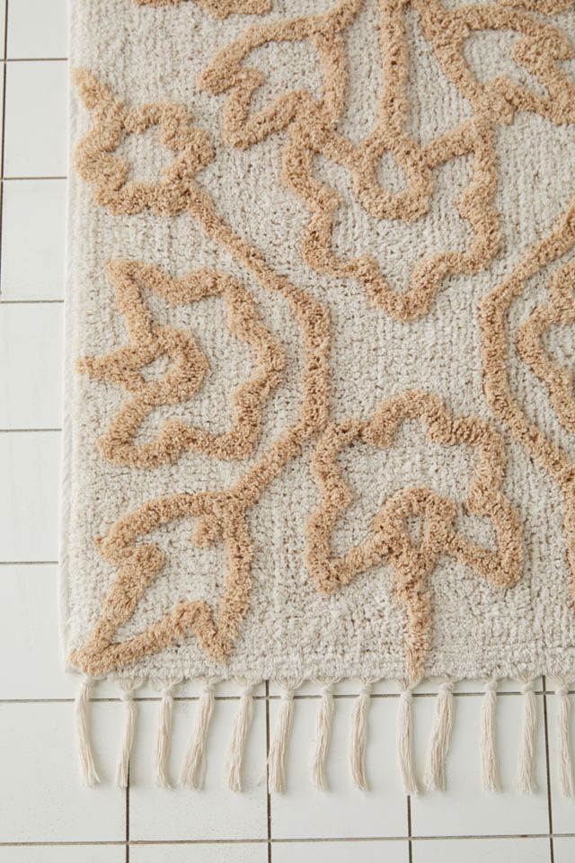 Tapis de bain Orlie à pompons #3