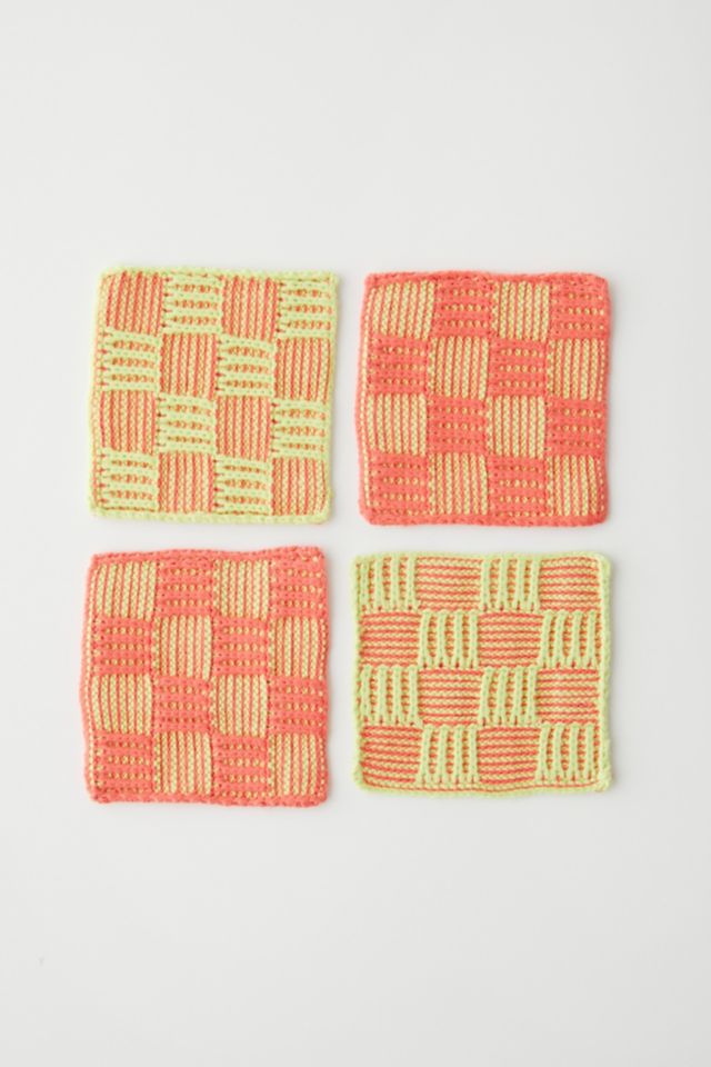 Verloop Checkerboard Coaster Set