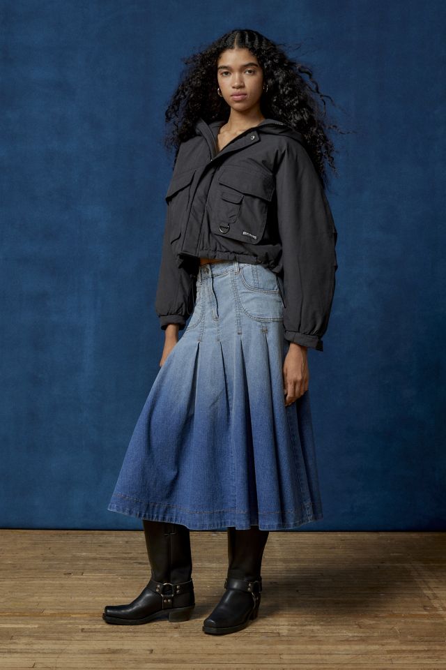 BDG Cropped Utility Puffer Jacket #1