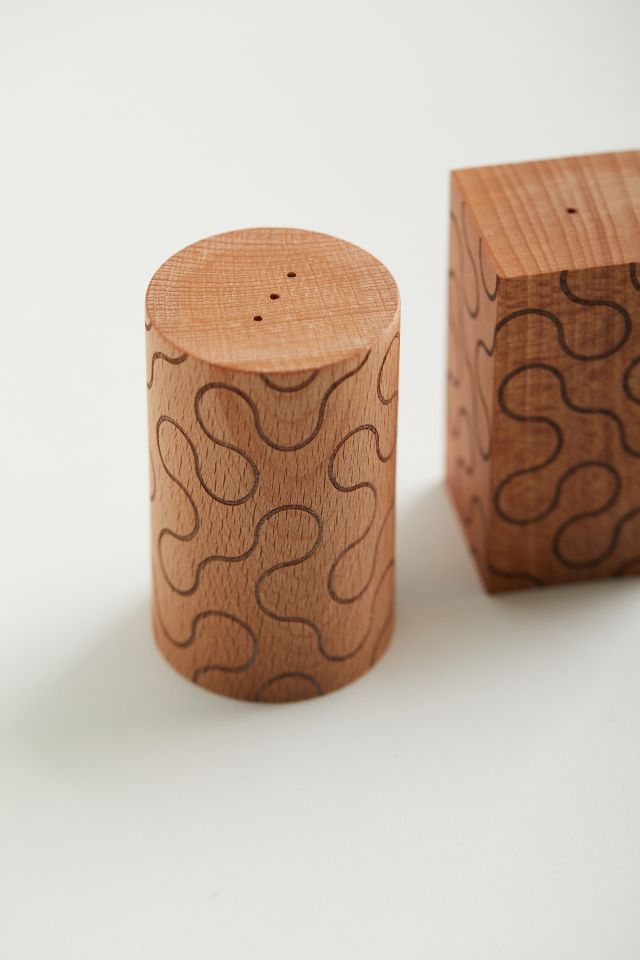 Ensemble de salière et poivrière à motif Dusen Dusen #1